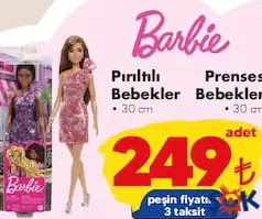 BARBİE OYUNCAK PIRILTILI BEBEK 30 CM fiyat ve kampanya bilgisi